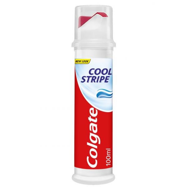 Зубна паста з дозатором Colgate крута смужка 100 мл