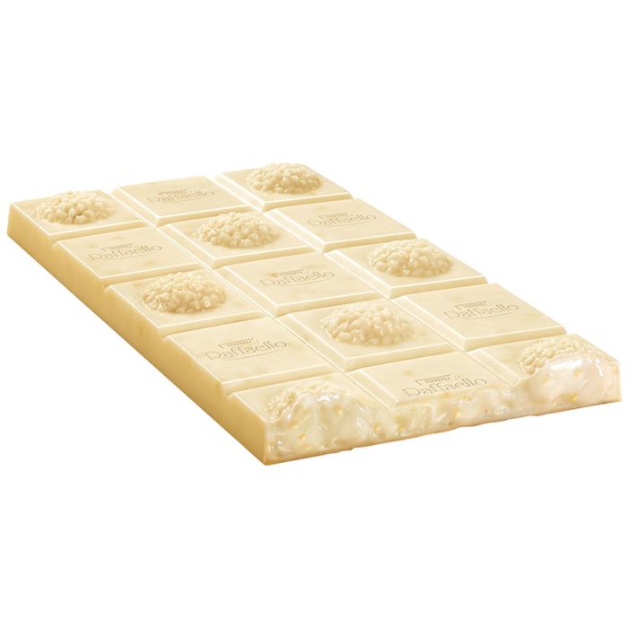 Білий шоколад Ferrero Raffaello начинка з мигдалю та кокосу 90 г
