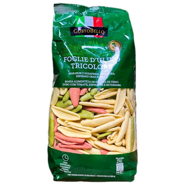 Кольорові макарони Tricolore 500 г