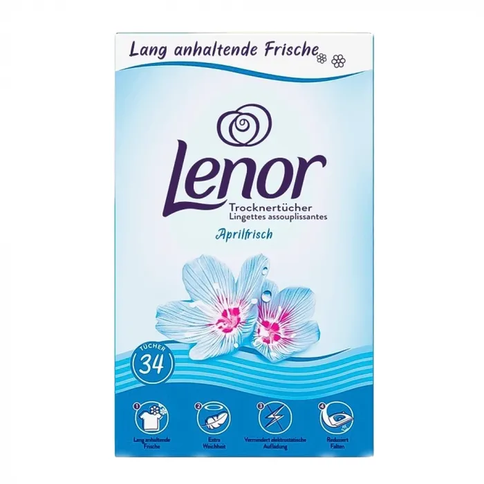 Ароматизовані серветки для сушарки Lenor Aprilfrisch 25шт