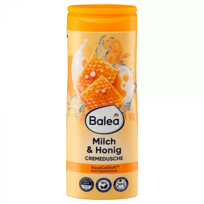 Гель для душу Balea мед і вершки 300 ml