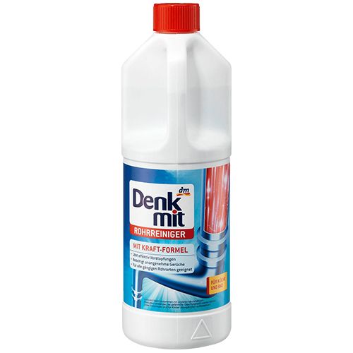 Гель для очищення зливних стоків Denkmit 1 л