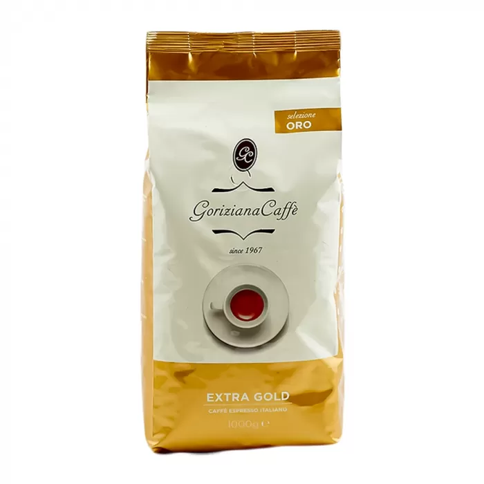 Кава в зернах GORIZIANA CAFFÈ extra gold 1 кг