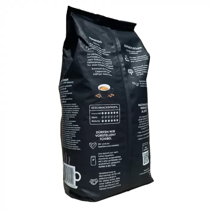 Кава зернах Tchibo Barista Espresso dark 1 кг
