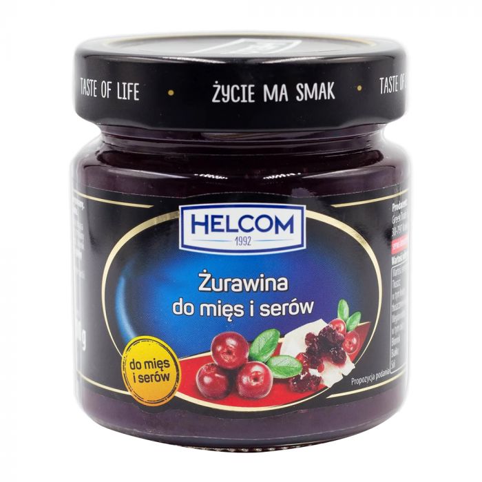 Соус з журавлини для мяса і сирів Helcom Zurawina do mies i serow 210g
