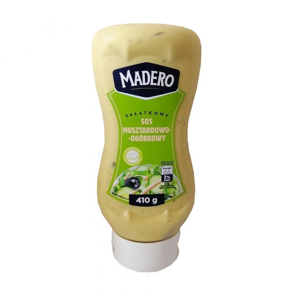 Соус гірчично-огірковий Madero Sos Salatkowy 410g