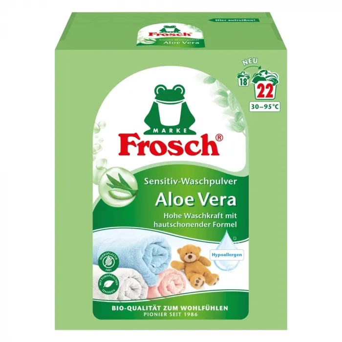Порошок для універсального прання Frosch Sensitive 1,45кг (22 прання)