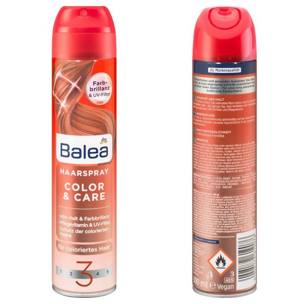 Лак для фарбованого волосся Balea Color & Care 300мл