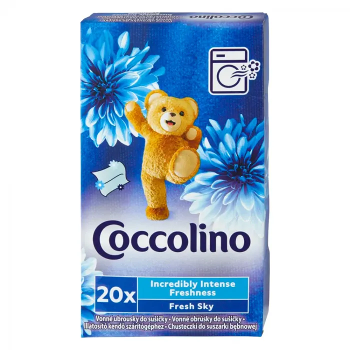 Серветки для сушарки Coccolino Fresh Sky 20 шт