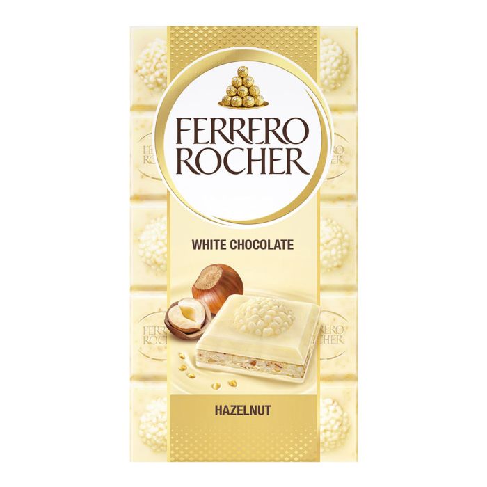 Білий шоколад з фундуком Ferrero Rocher 90 г