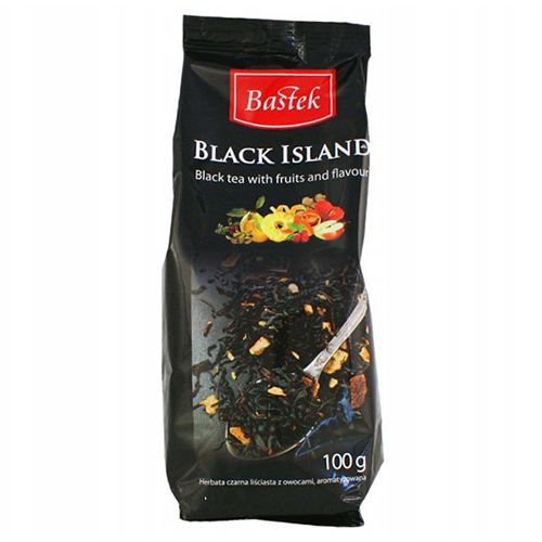 Чай чорний заварний з фруктами Bastek Black Island 100г