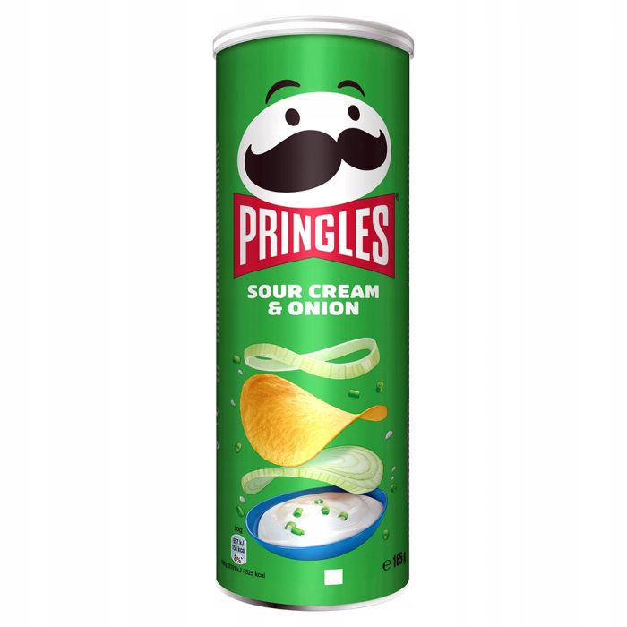 Чіпси Pringles сметана та цибуля 165г