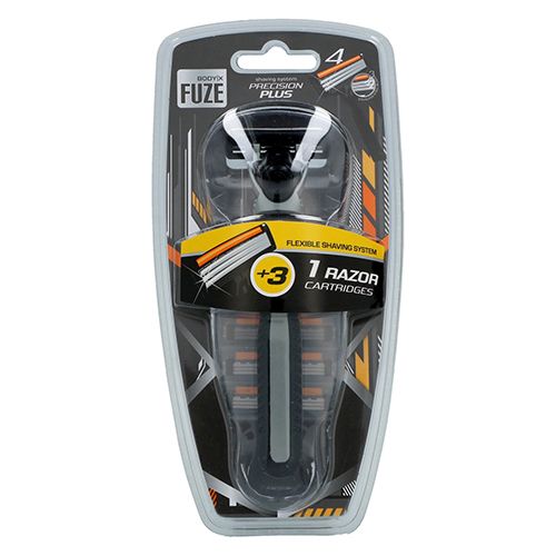 Чоловічий станок для гоління Fuze Body +3 змінних картриджа