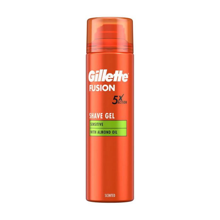 Гель для гоління Gillette Fusion сенситив 200 мл