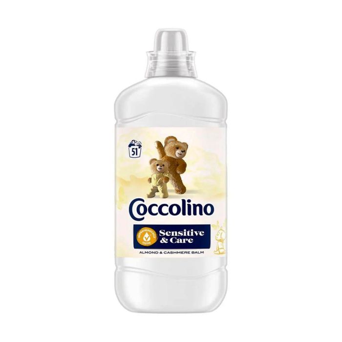 Гіпоалергенний ополіскувач для прання Coccolino з мигдалем та кашеміром 1.25L