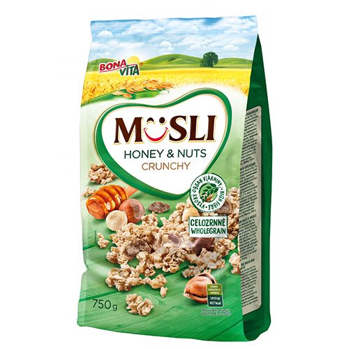 Мюслі Bona Vita з лісовими горіхами 750 г