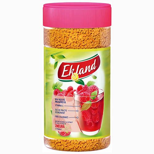 Чай гранульований Ekland instant tea малина 350g