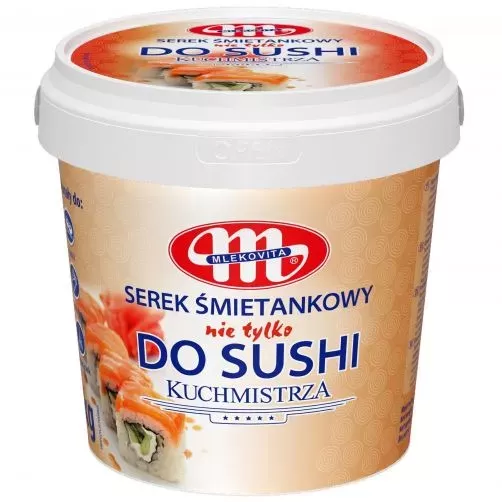 Вершковий сир Mlekovita serek śmietankowy do sushi 1 kg