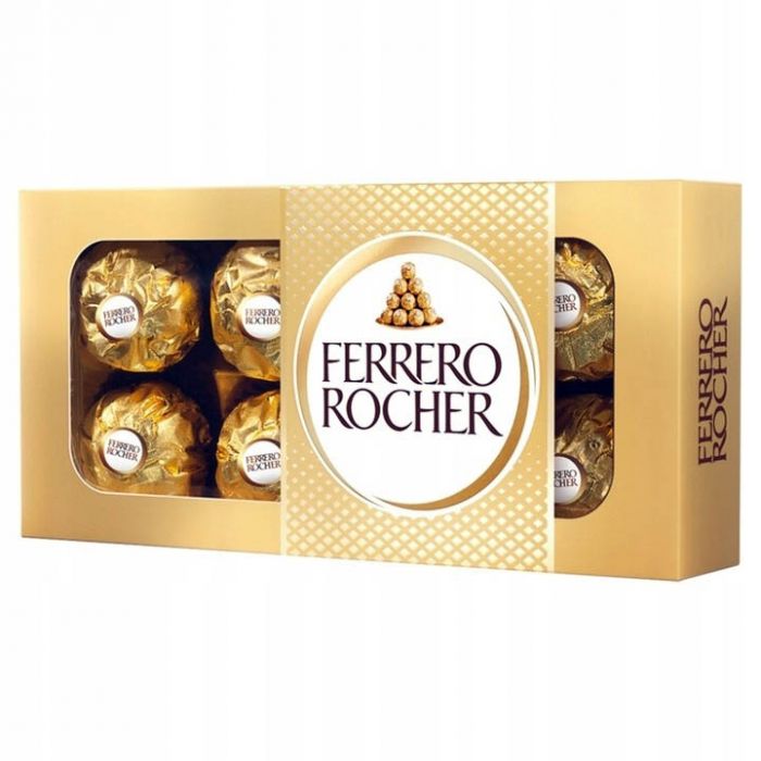 Цукерки Ferrero Rocher 100 г (8 цукерок)