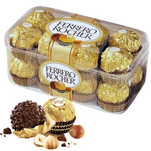Цукерки Ferrero Rocher 200 г (16 цукерок)