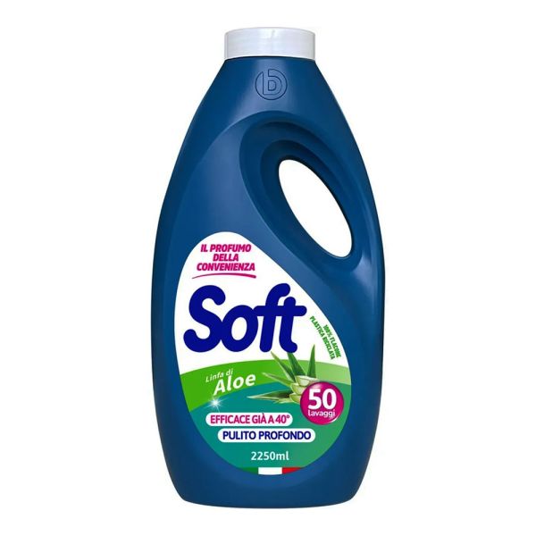 Гель для прання світлих речей Soft Алое Віра 2.25л (50 прань)