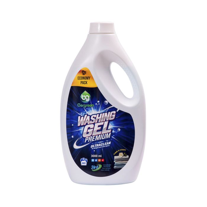 Гель для прання з плямовивідником Bergreen Ultraclean 3 l
