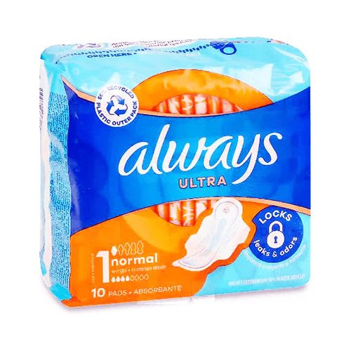 Гігієнічні прокладки Always Ultra Normal (розмір 1) 10 шт