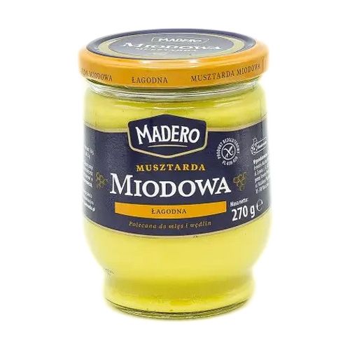 Гірчиця медова Miodowa 180 г