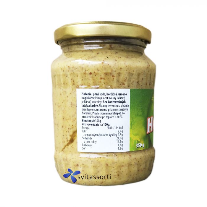 Гірчиця пікантна з горіхами Horcica Kremzska 350 г