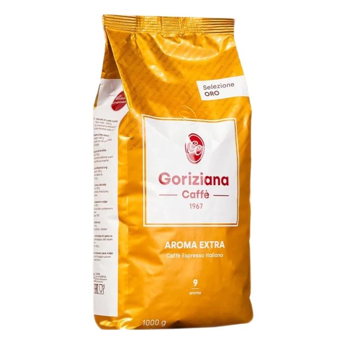 Кава в зернах GORIZIANA CAFFÈ extra gold 1 кг
