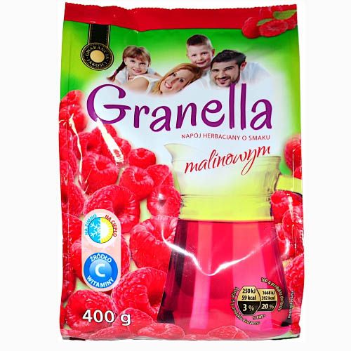 Чай гранульований Granella зі смаком малини 400g