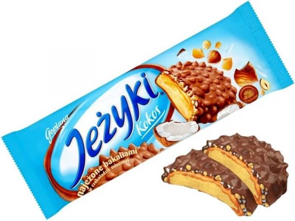 Печиво Jeżyki кокосове 140г