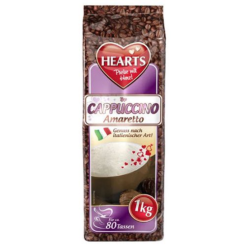 Капучино Hearts Amaretto зі смаком амаретто 1кг