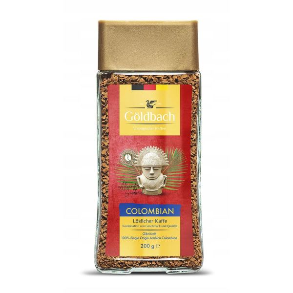 Кава розчинна GOLDBACH COLOMBIAN 200 г