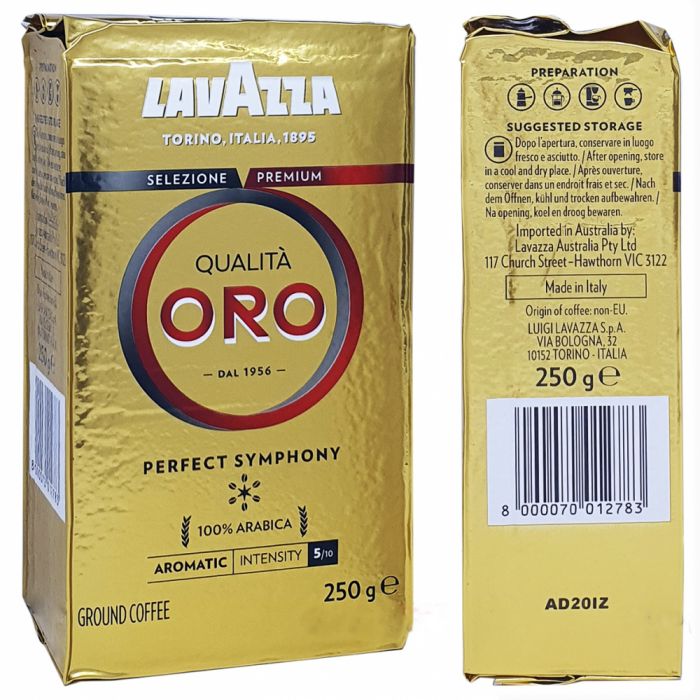 Кава мелена Lavazza Qualita Oro 250 g