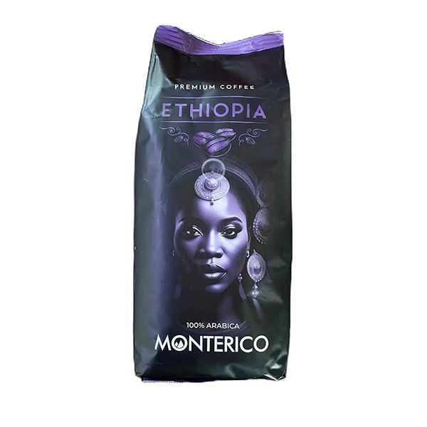 Кава в зернах Monterico Ethiopia 100% арабіка 1кг