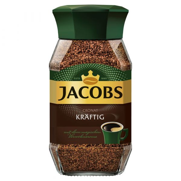 Кава розчинна Jacobs Cronat Kraftig 190 г