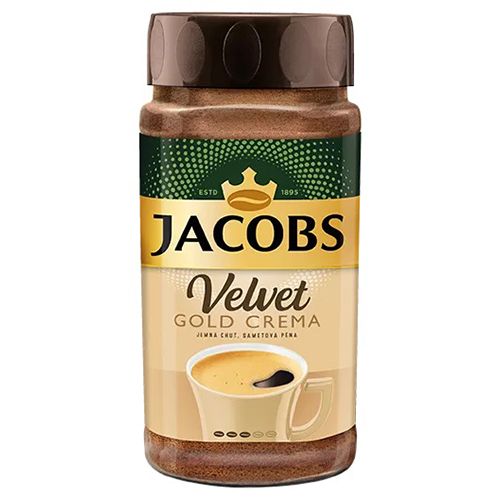 Розчинна кава Jacobs Velvet Gold Crema 200 г