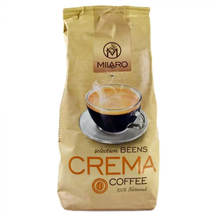 Кава в зернах Milaro Crema 1кг