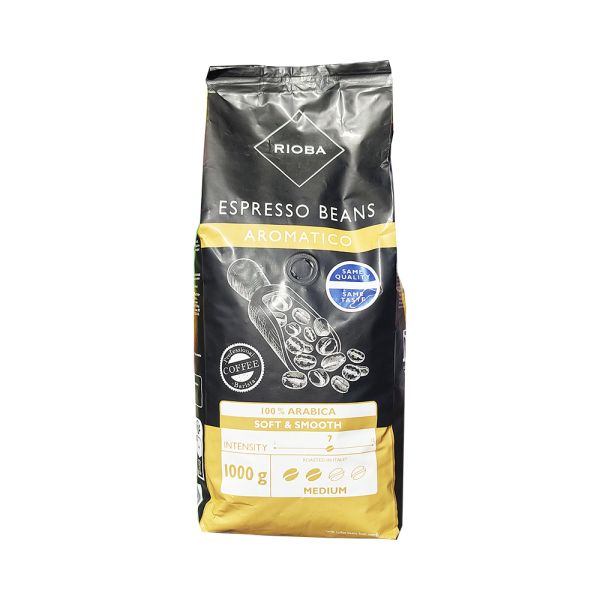 Кава в зернах Rioba Espresso Aromatico 100 % Arabica 1кг