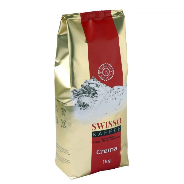 Кава в зернах Swisso Kaffee Crema 1 кг