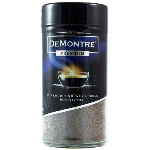 Кава розчинна з додаванням меленої DeMontre Premium 200 г