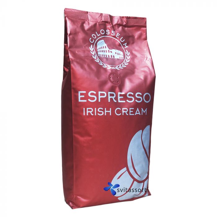 Ароматизована кава в зернах Colosseum Espresso lrish Cream 1кг