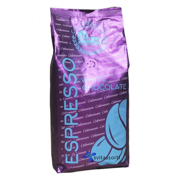 Кава в зернах Colosseum Espresso white chocolate 1кг