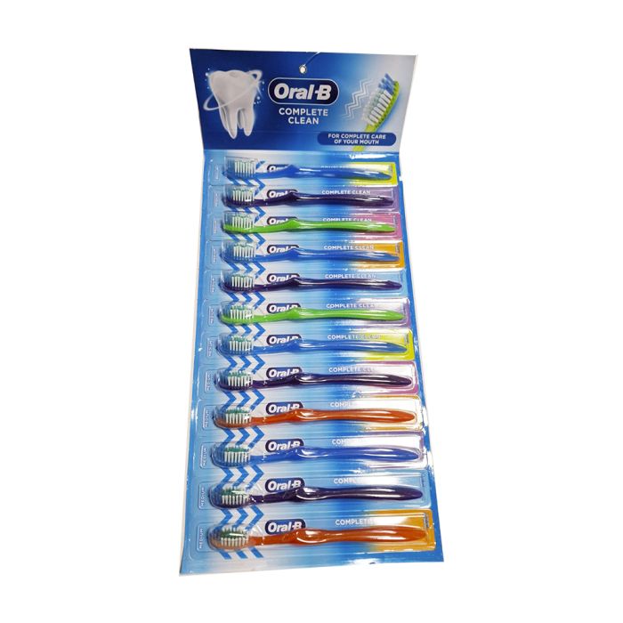 Зубна щітка OralB середня жорсткість 12 шт