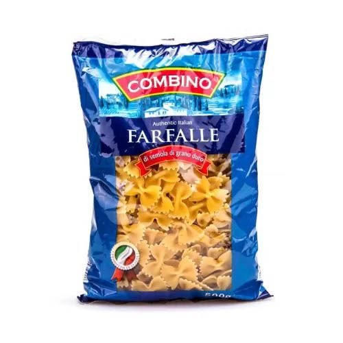 Макарони Combino метелики 500g