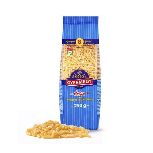 Макарони на основі 8 яєць міні спіральки Gyermelyi 250 г