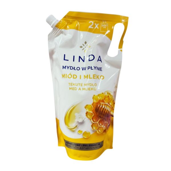 Мило змінний блок Linda з ароматом меду 1 л