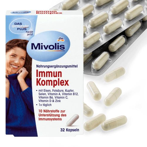 Комплекс для імунітету Mivolis Immun Komplex 32 шт