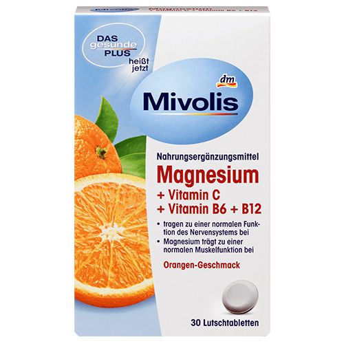 Комплекс мікроелементів і вітамінів Mivolis Magnesium 30 шт